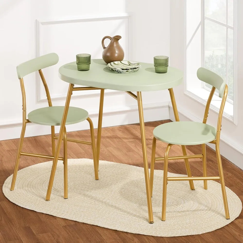 3-Piece Oval Dining Set