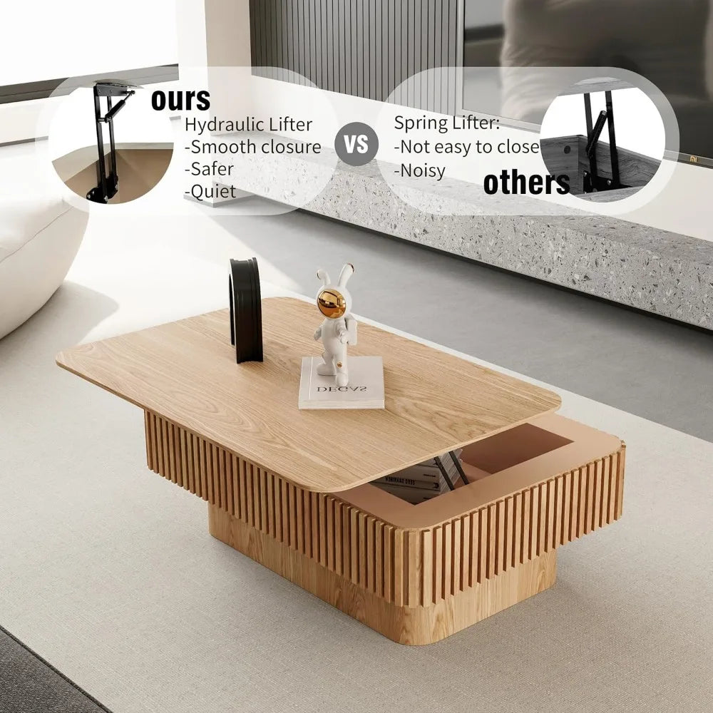 Square Lift-Top Coffee Table