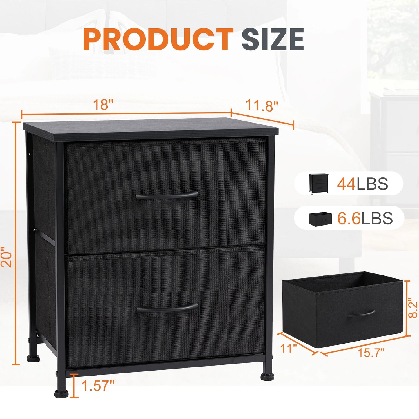 YIL&GA Nightstand