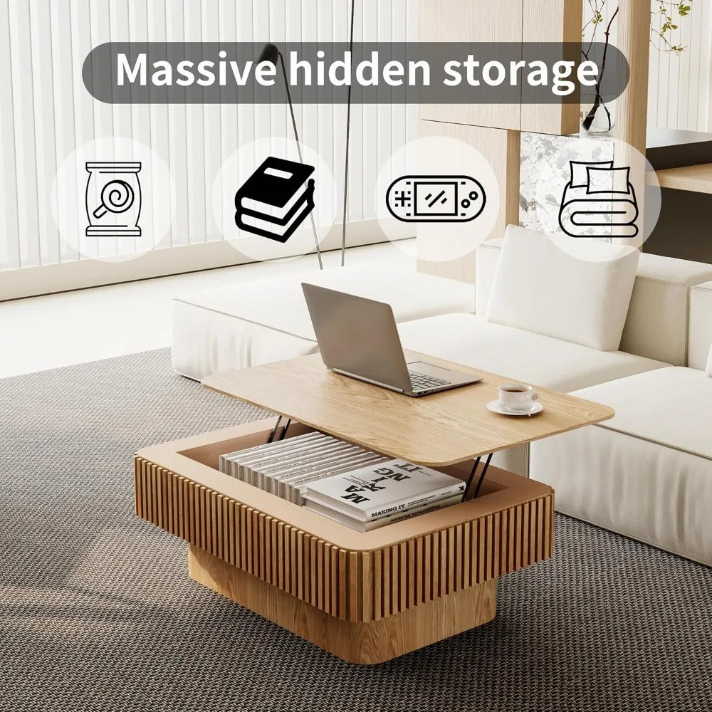 Square Lift-Top Coffee Table