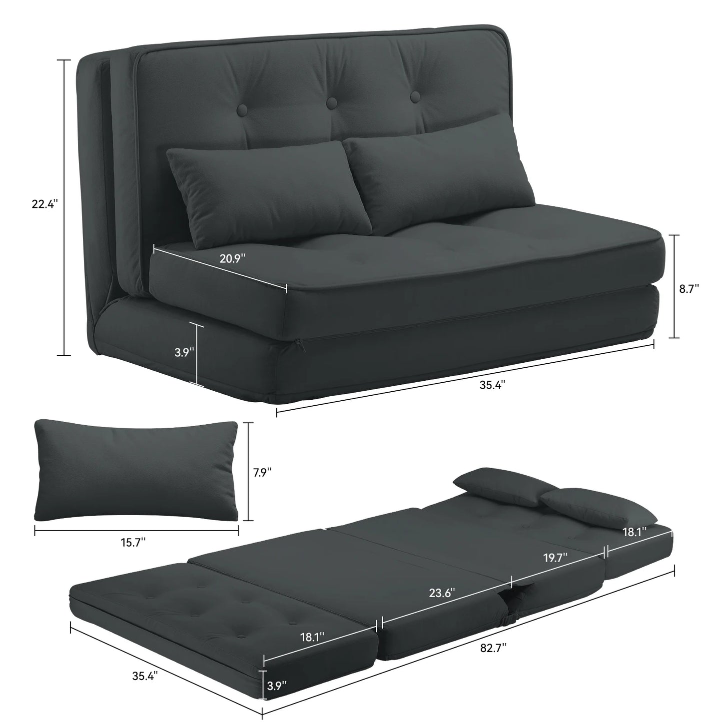 Folding Sofa Bed