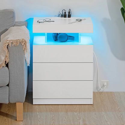 Nightstand with Wireless Charging