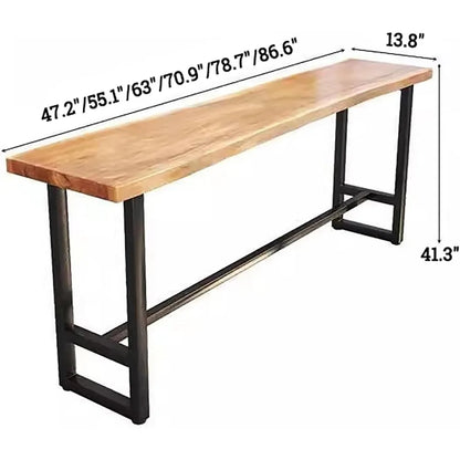Solid Wood Bar Table