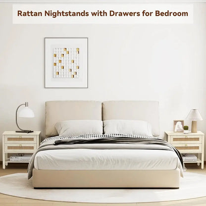 White Night Stand Set Of 2