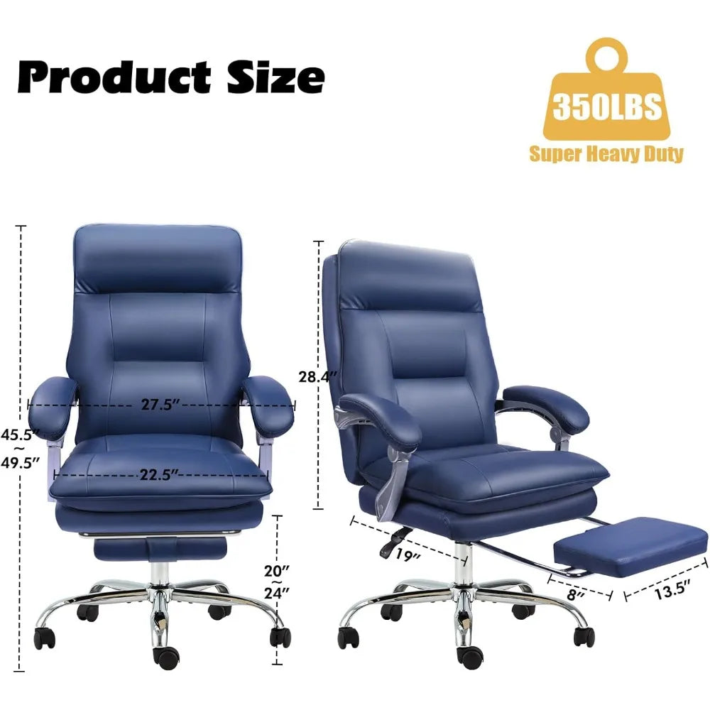 Executive Chair with Footrest