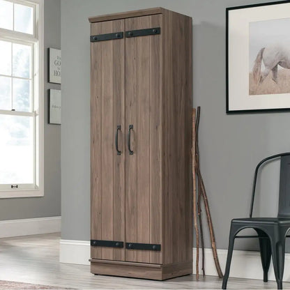 2-Door Barn Door Storage Cabinet