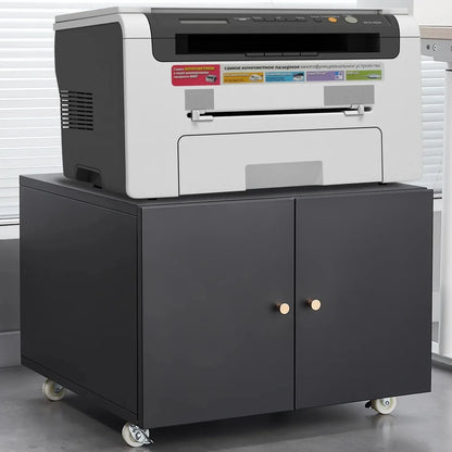 Lateral File Cabinet with Wheels