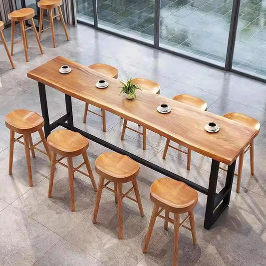 Solid Wood Bar Table