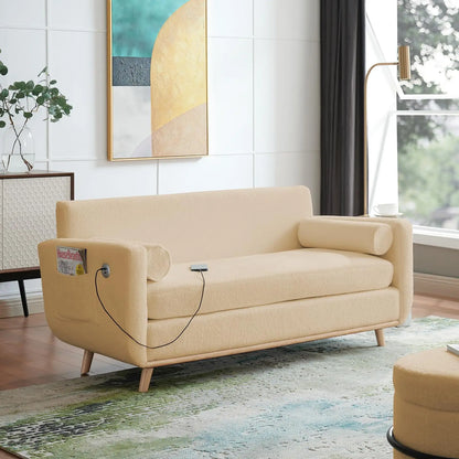 YIL&GA Loveseat with LED & USB