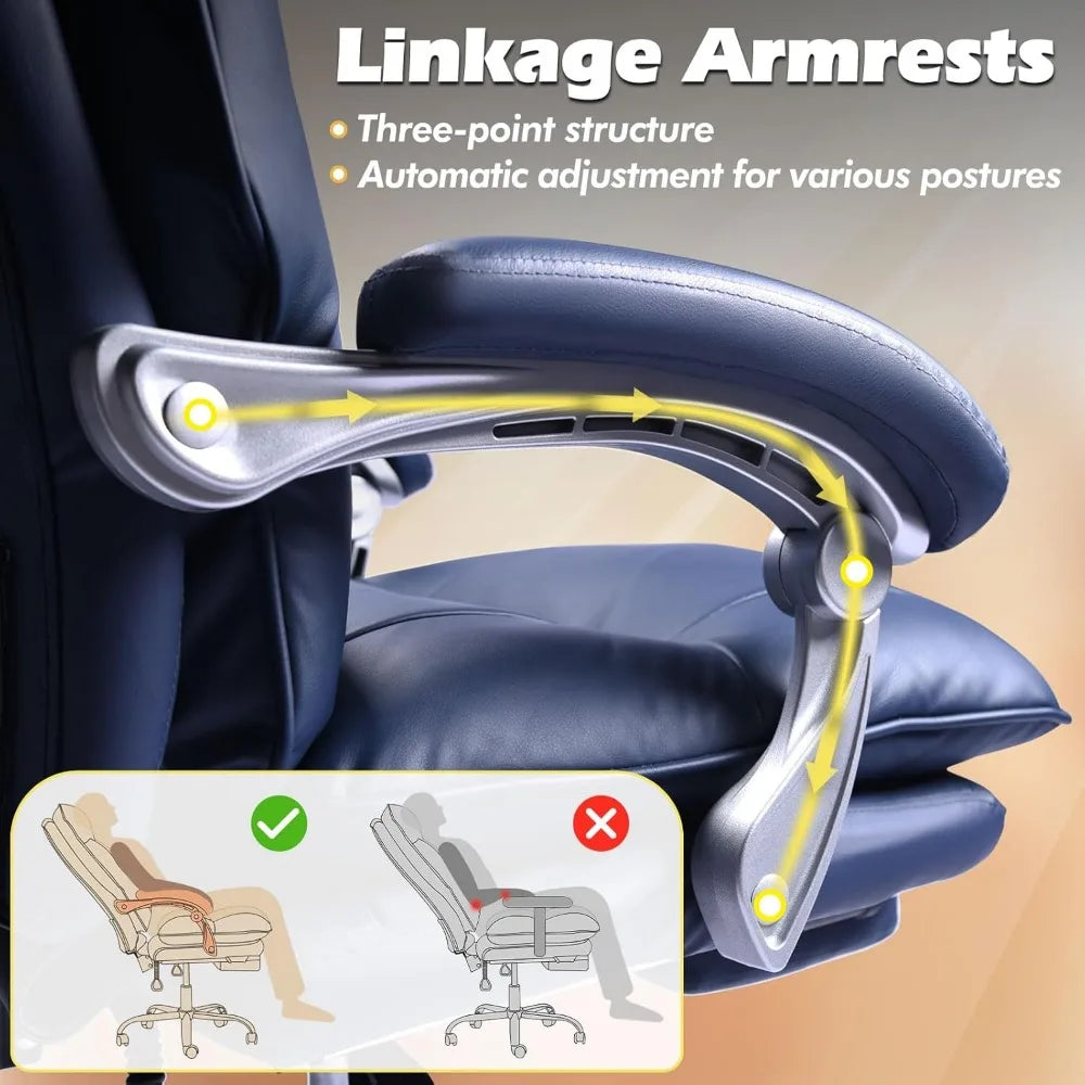 Executive Chair with Footrest
