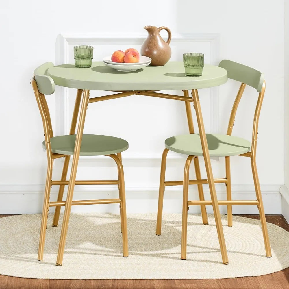 3-Piece Oval Dining Set