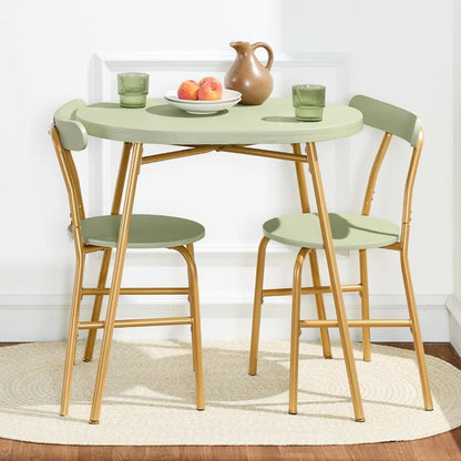 3-Piece Oval Dining Set