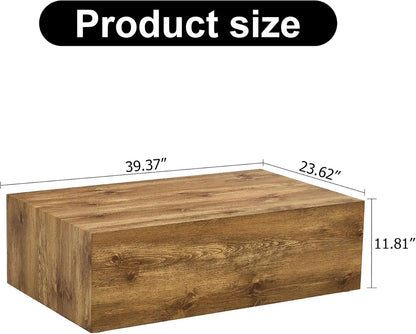Wood Grain Coffee Table