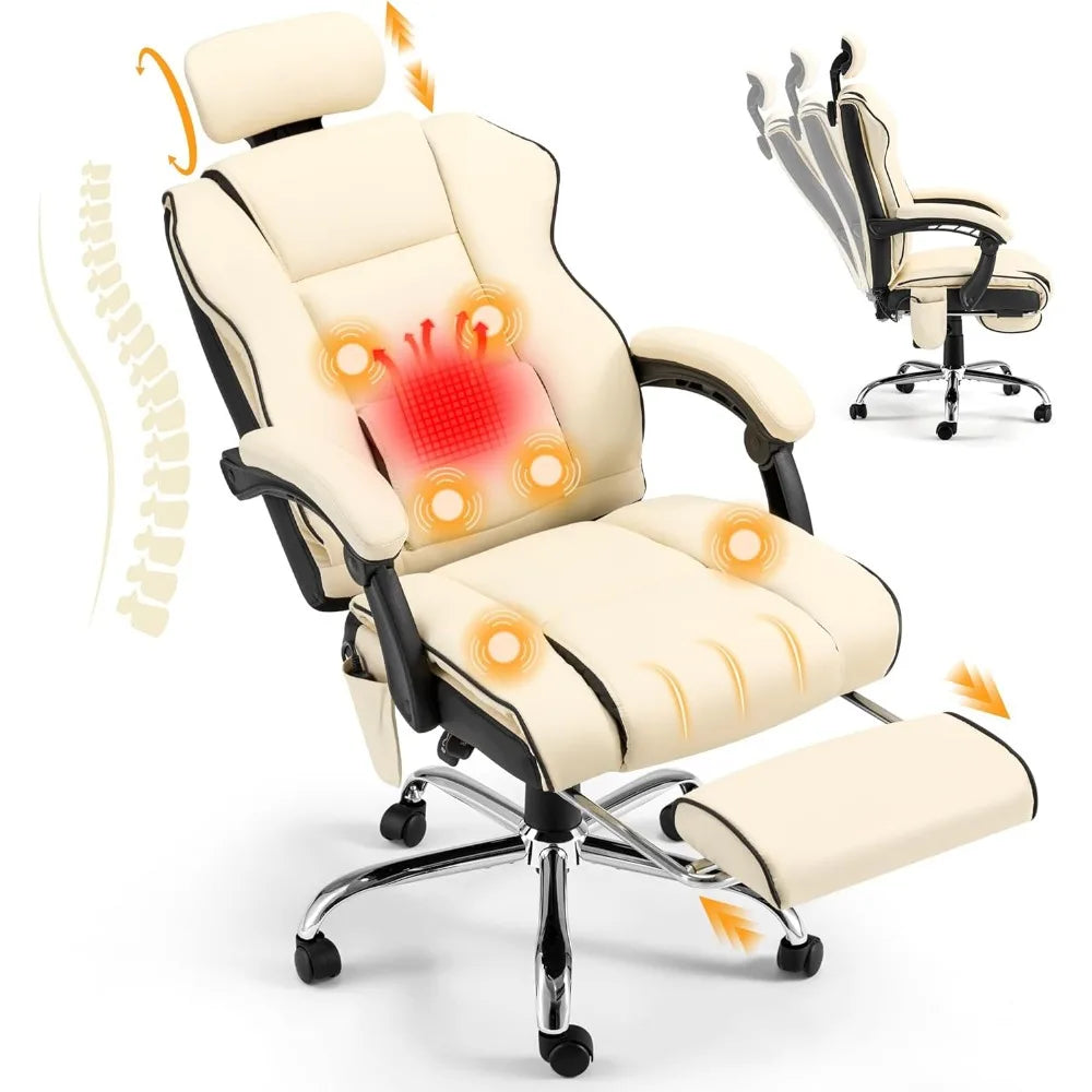 6-Point Massage Office Chair