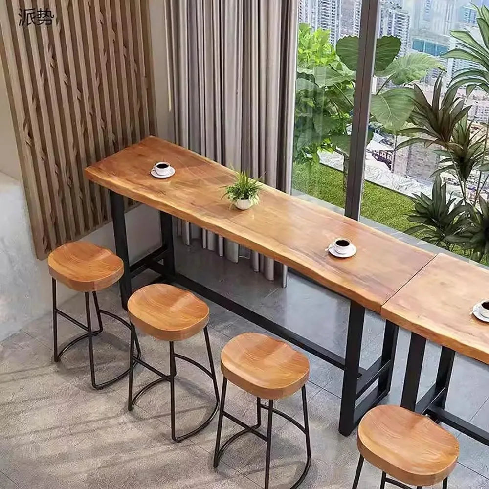 Solid Wood Bar Table