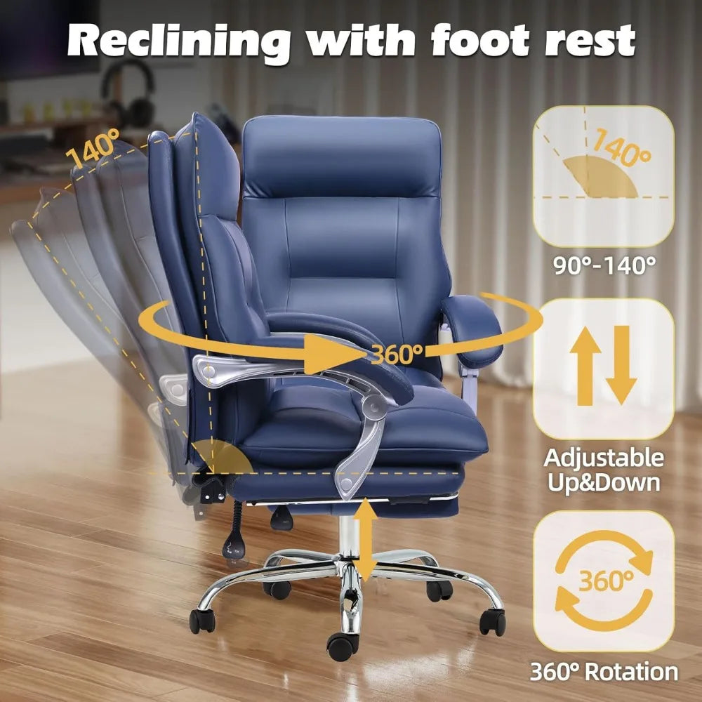 Executive Chair with Footrest