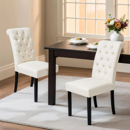 Leather Dining Chairs (Set of 6)