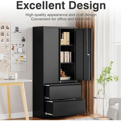 Locking Steel Storage Cabinet