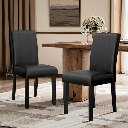 Leather Dining Chairs (Set of 6)