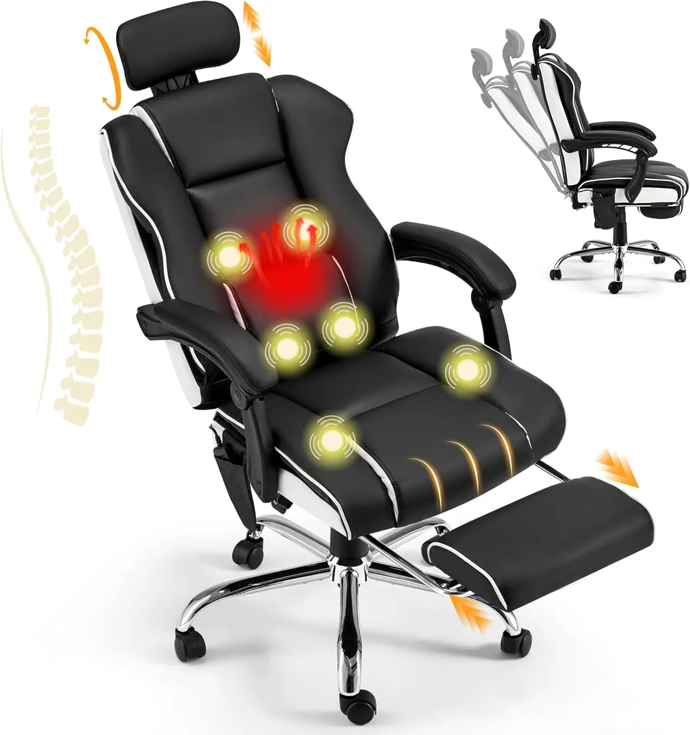 6-Point Massage Office Chair