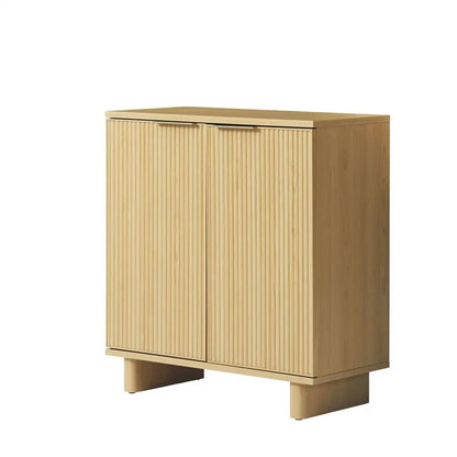 Fluted Accent Cabinet
