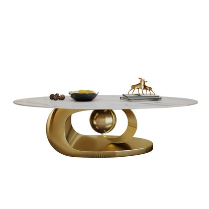 Exquisite Modern Oval Coffee table