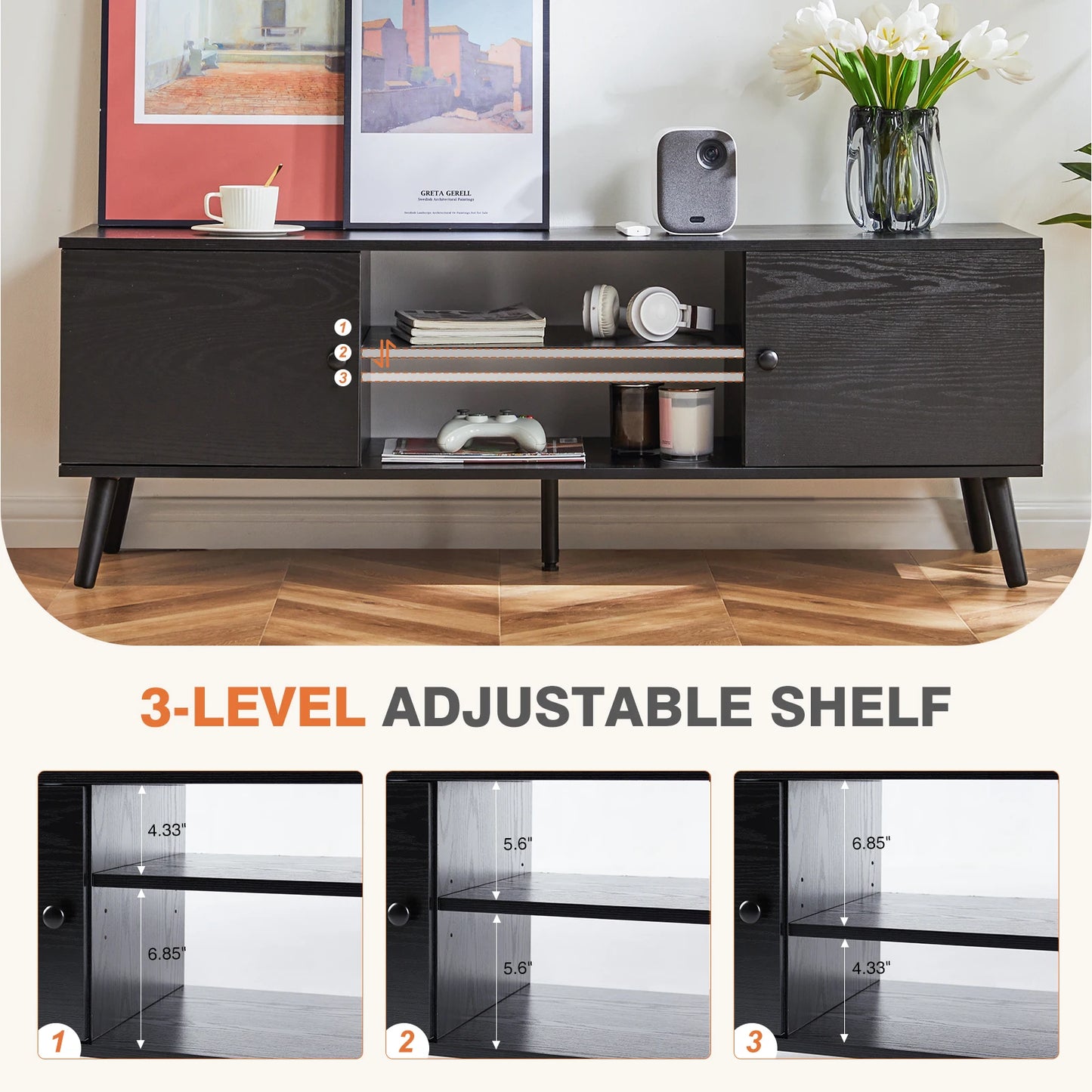 Wooden Tv Stand