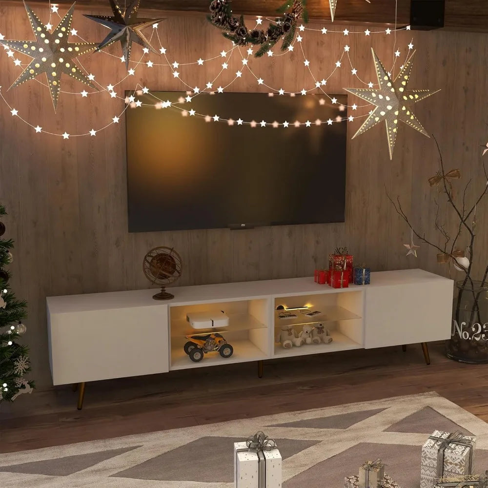 LED TV Stand with Storage