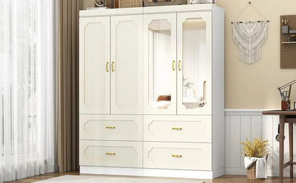 4 Doors Armoire Wardrobe