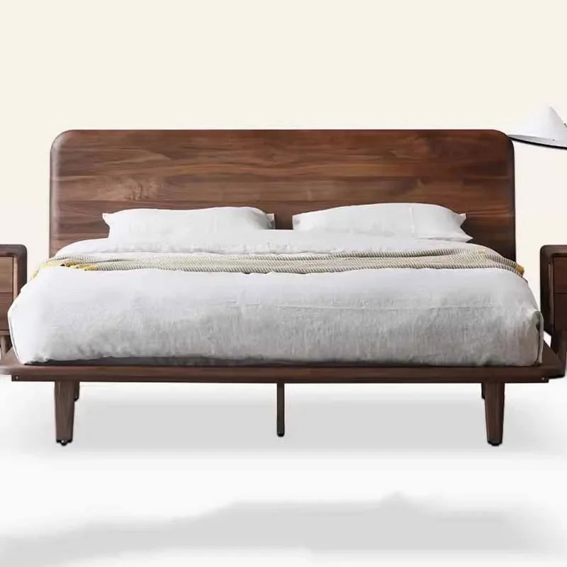 Luxury Wood Double Bed