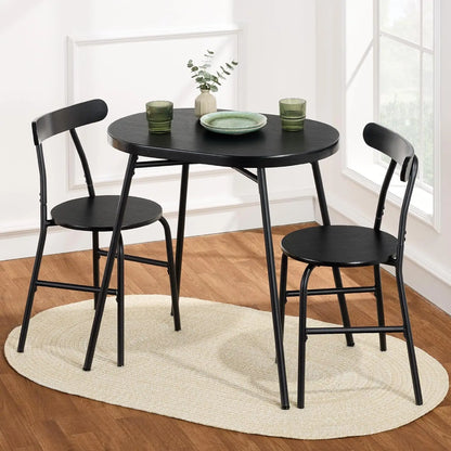 3-Piece Oval Dining Set