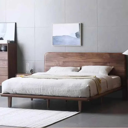 Luxury Wood Double Bed