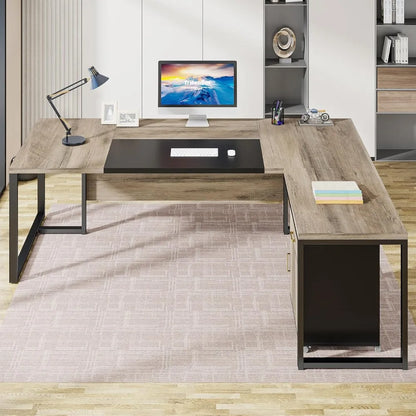 L-Shaped Executive Desk