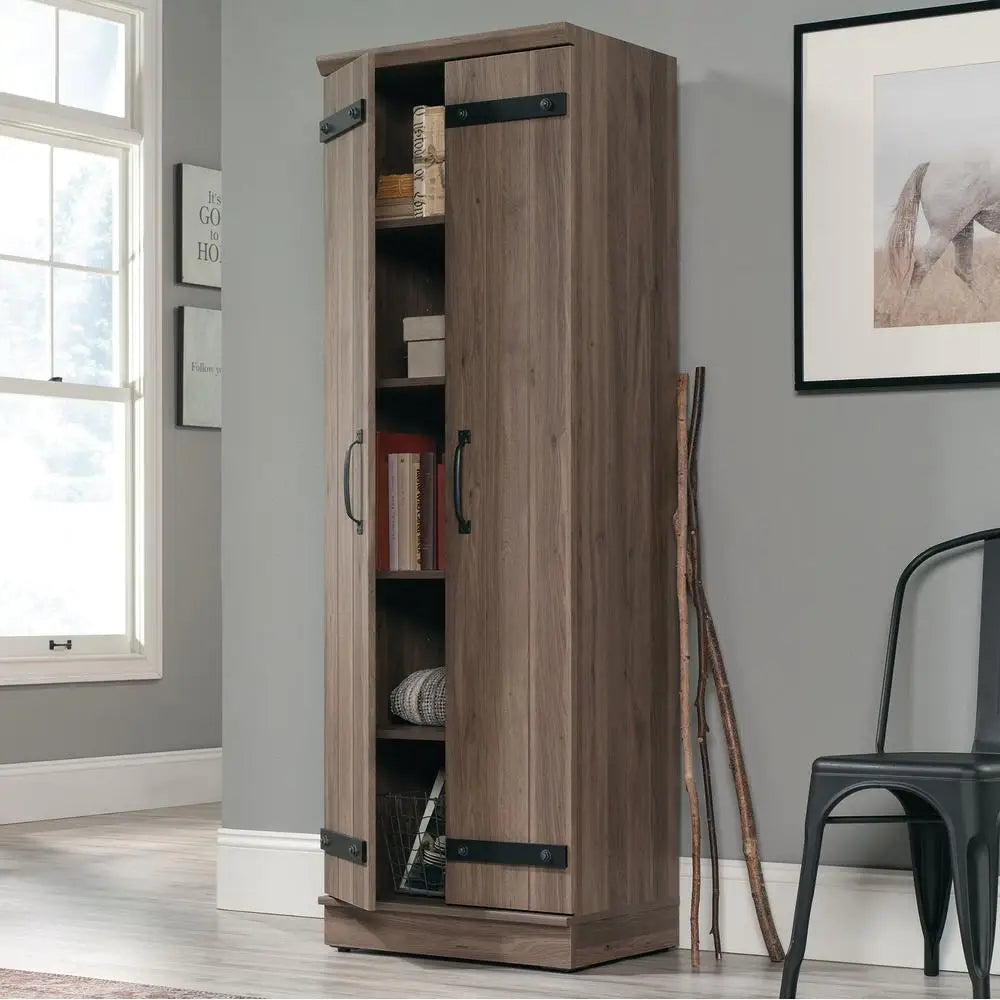 2-Door Barn Door Storage Cabinet