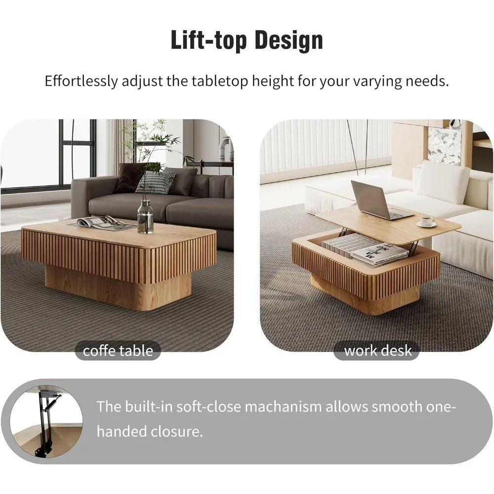 Square Lift-Top Coffee Table