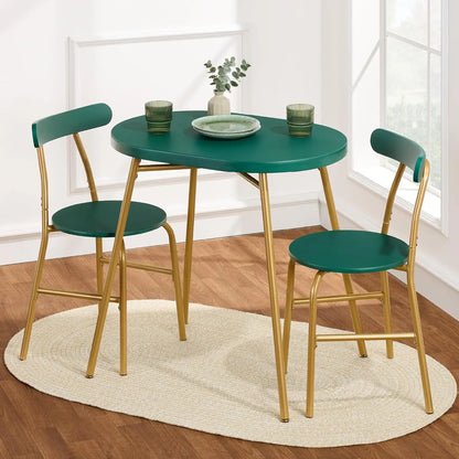 3-Piece Oval Dining Set