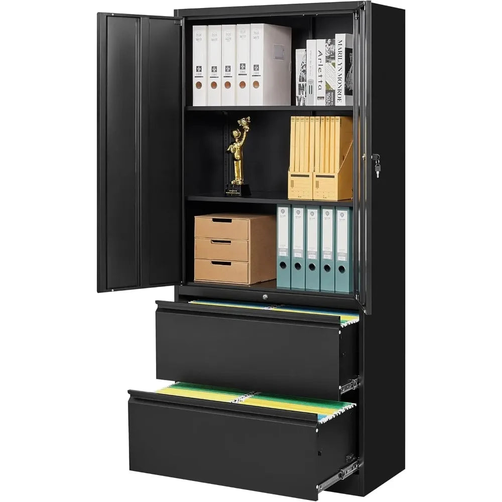 Locking Steel Storage Cabinet
