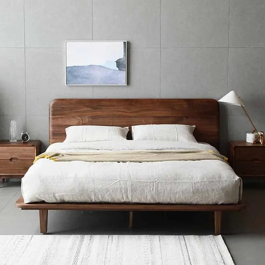 Luxury Wood Double Bed