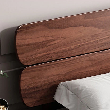 Modern Wood Loft King Bed