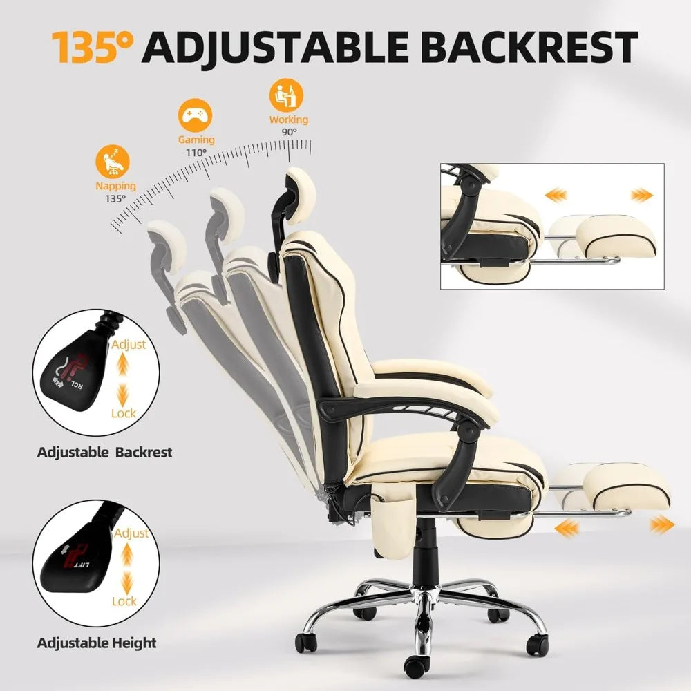 6-Point Massage Office Chair