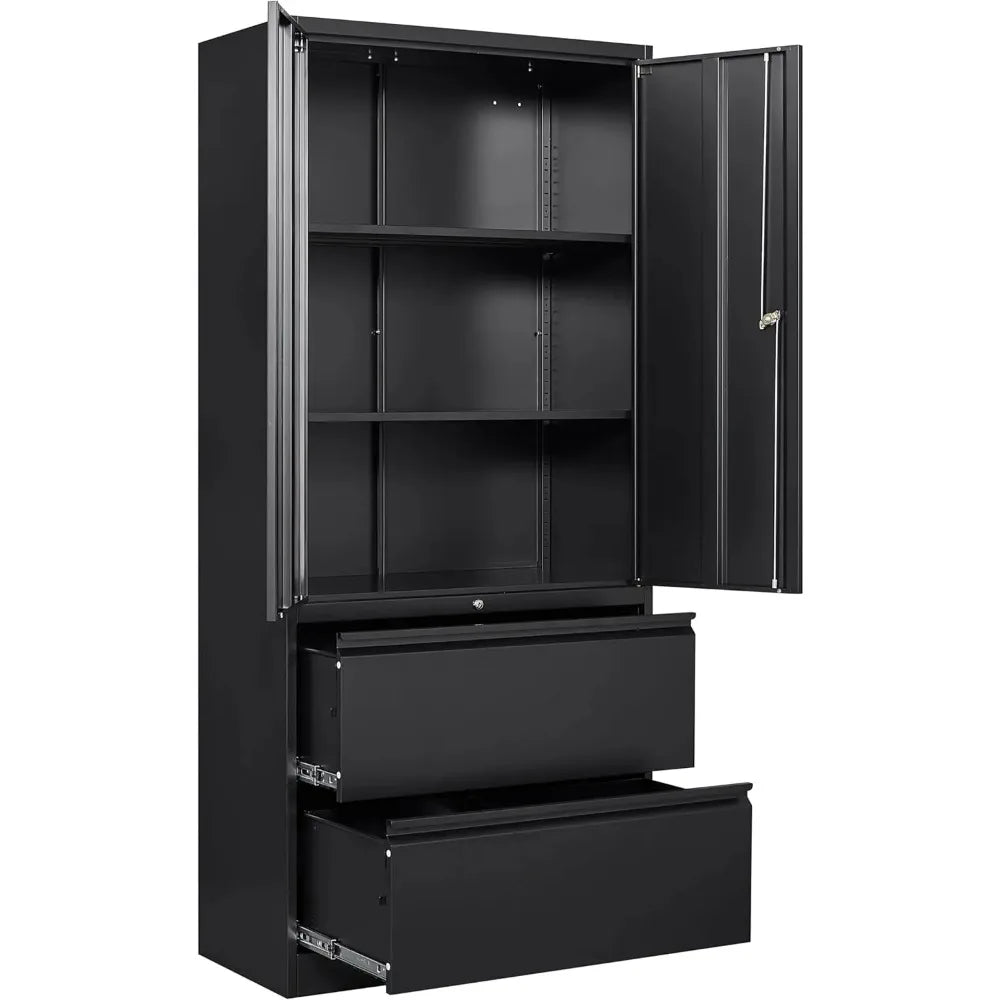 Locking Steel Storage Cabinet