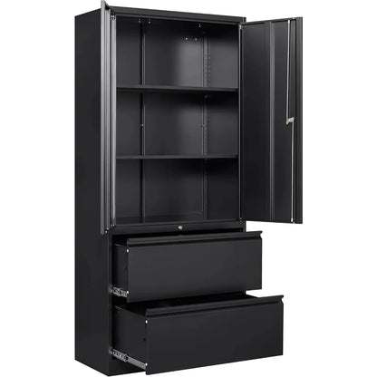 Locking Steel Storage Cabinet