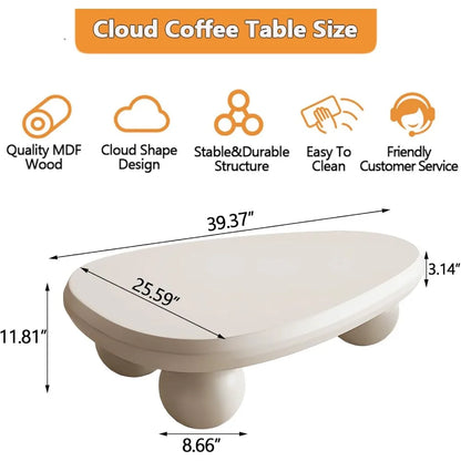 Cloud Oval Coffee Table