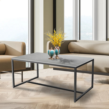 Marble & Metal Coffee Table