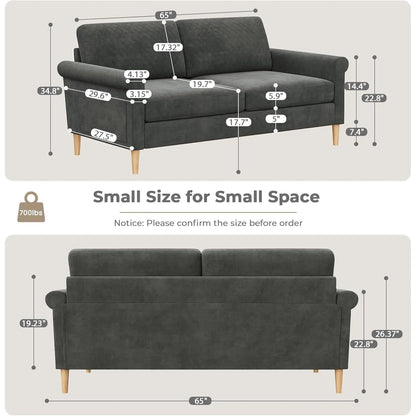 Comfy Small Couch,