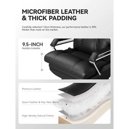 Dual Motor Reclining Office Chair