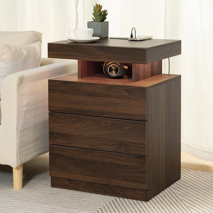 Nightstand with Wireless Charging