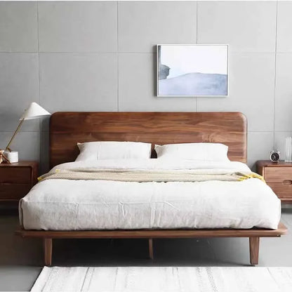 Luxury Wood Double Bed