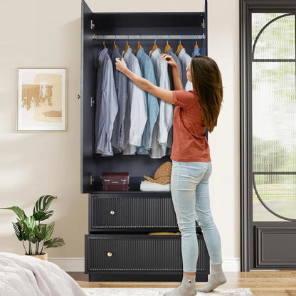 Black Armoire Wardrobe