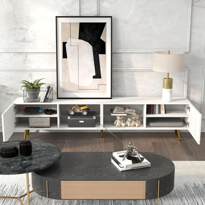 LED TV Stand with Storage
